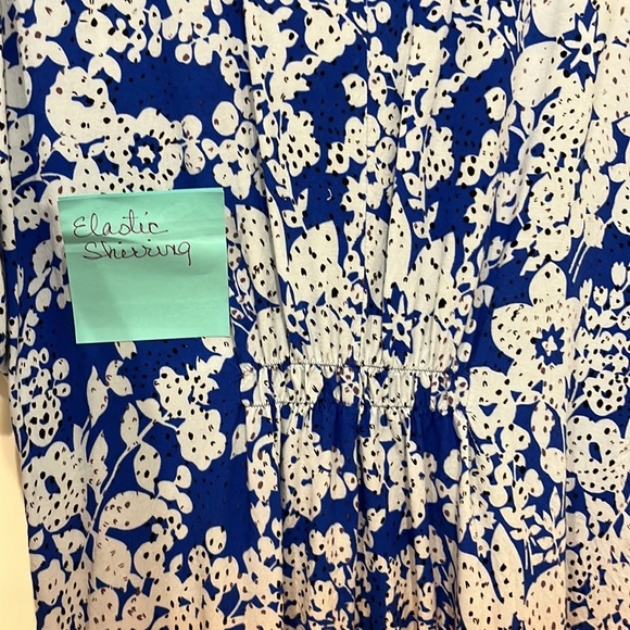 CAbi Ombré Boho hippie tunic Tie Waist Top | Medium - Picture 8 of 9